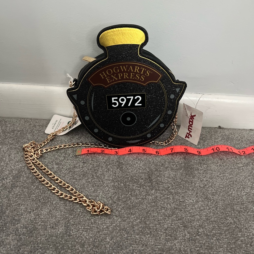 Hogwarts Express Train Bag with Gold Chain